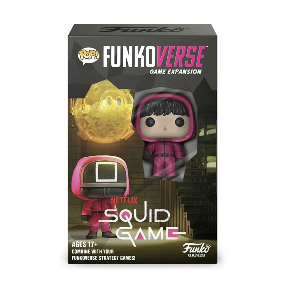 Funko Pops Funkoverse Netflix Squid Game Jun-Ho Game Expansion Set w/Chase 17y+