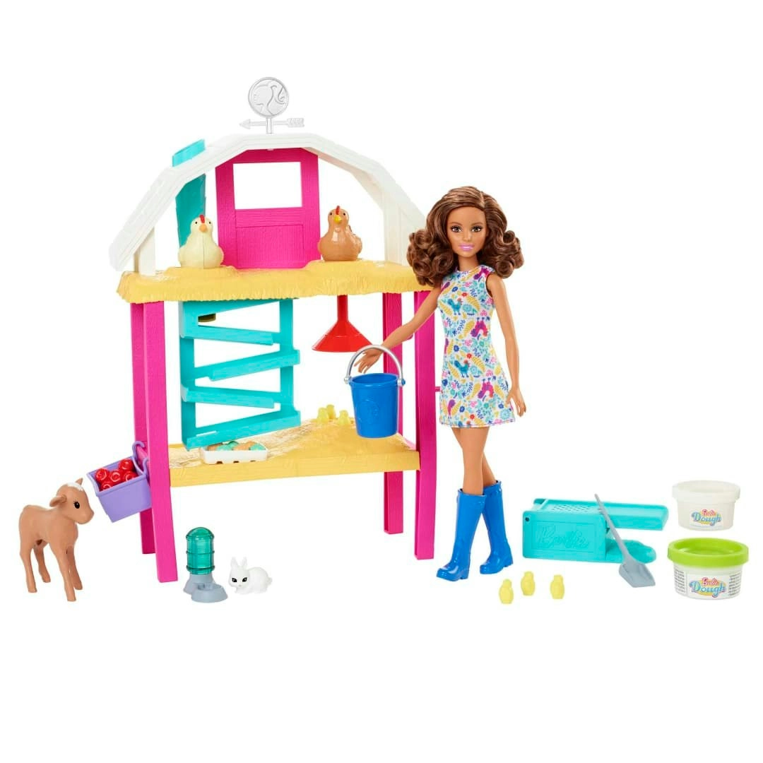 Barbie Hatch & Gather Egg Farm