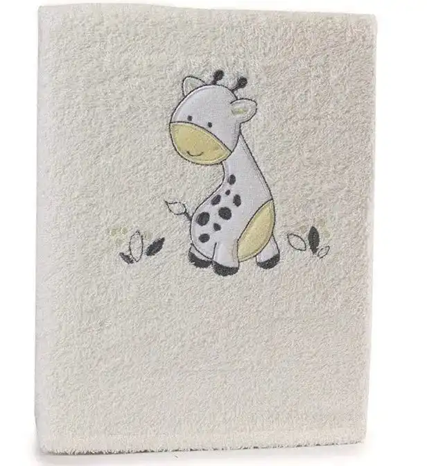 Bubba Blue Playtime Bath Towel Cotton Giraffe