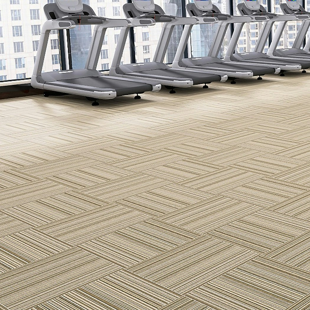 Marlow 20x Carpet Tiles 5m2 Box Heavy Commercial Retail Office Gym Flooring