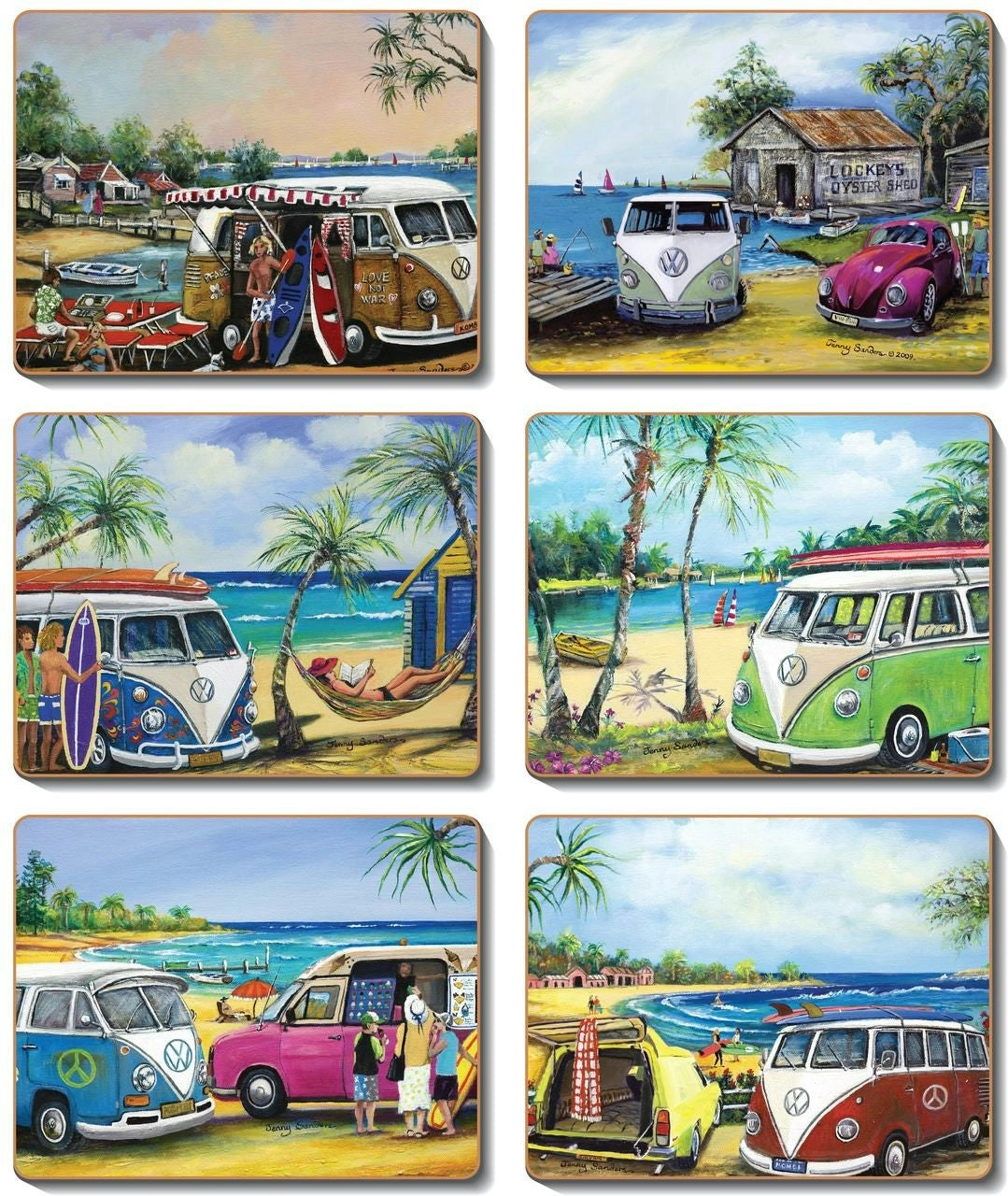 Cinnamon | Kombi Placemats Set of 6