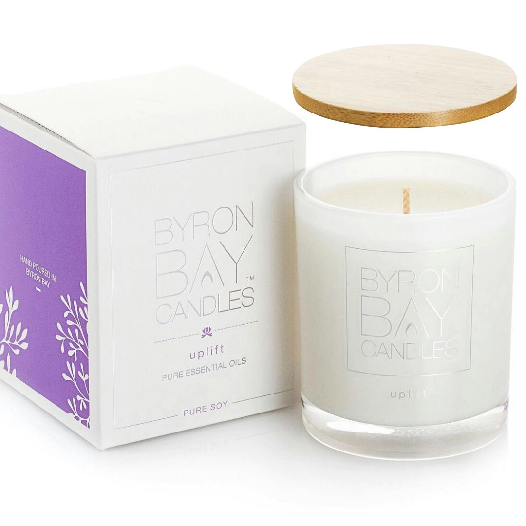 Byron Bay Candles | Large 50 Hour Pure Soy Candle - Uplift