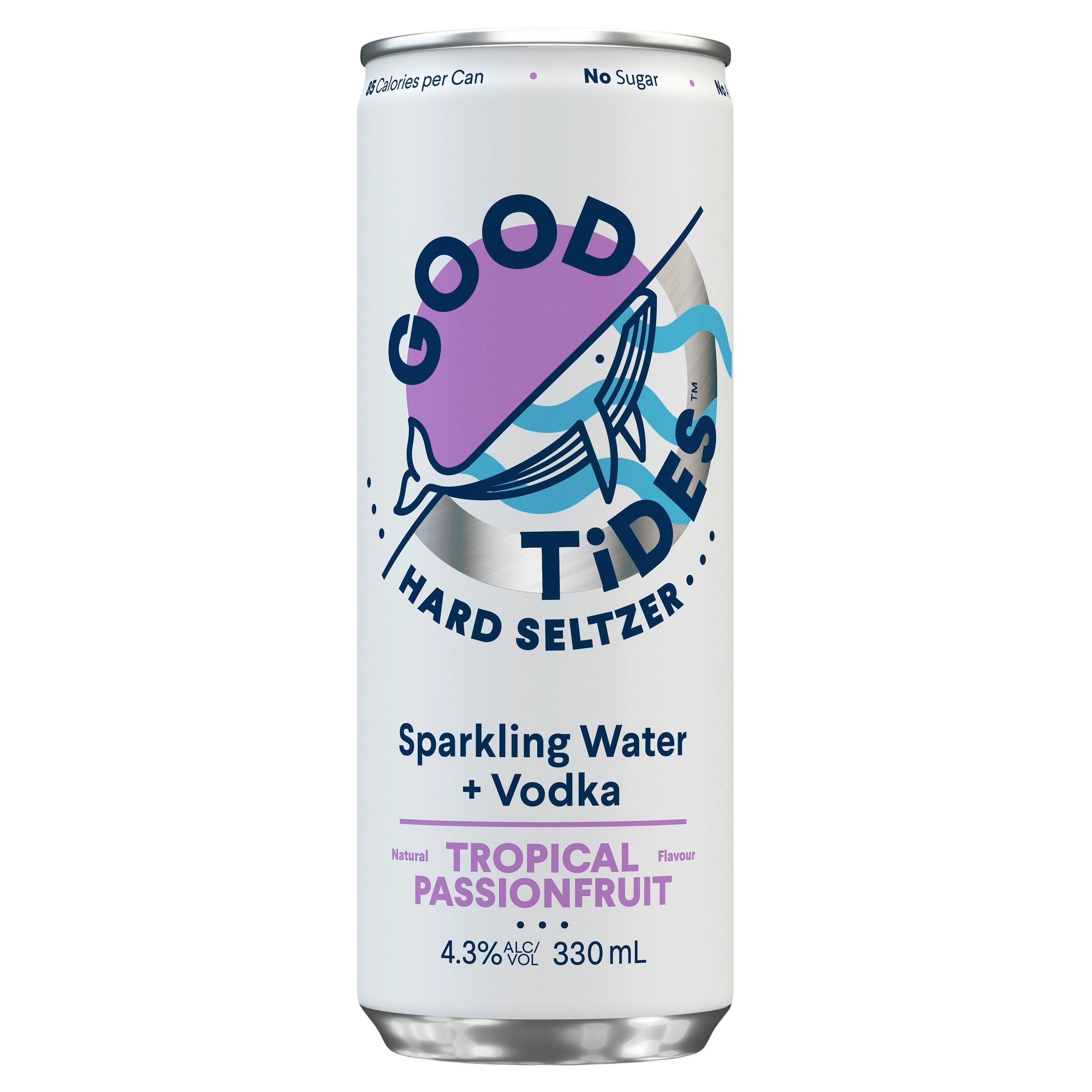 Good Tides Hard Seltzer Tropical Cans 24 x 330mL