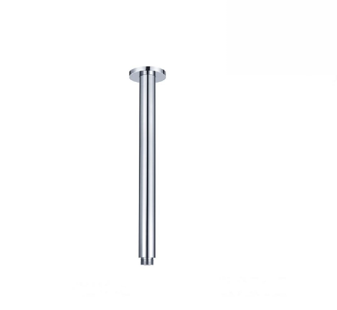 Fienza Round Ceiling Dropper Arm 450mm Chrome 422101C