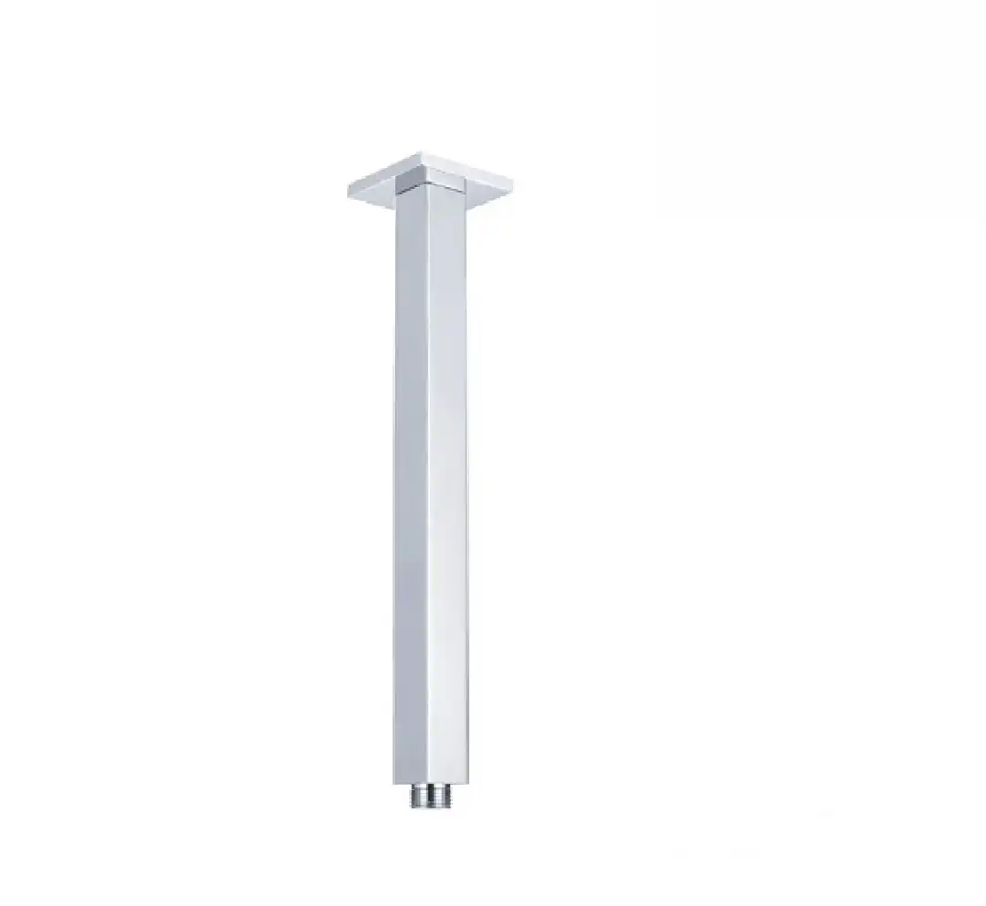 Fienza Square Ceiling Dropper 600mm Chrome 422102D