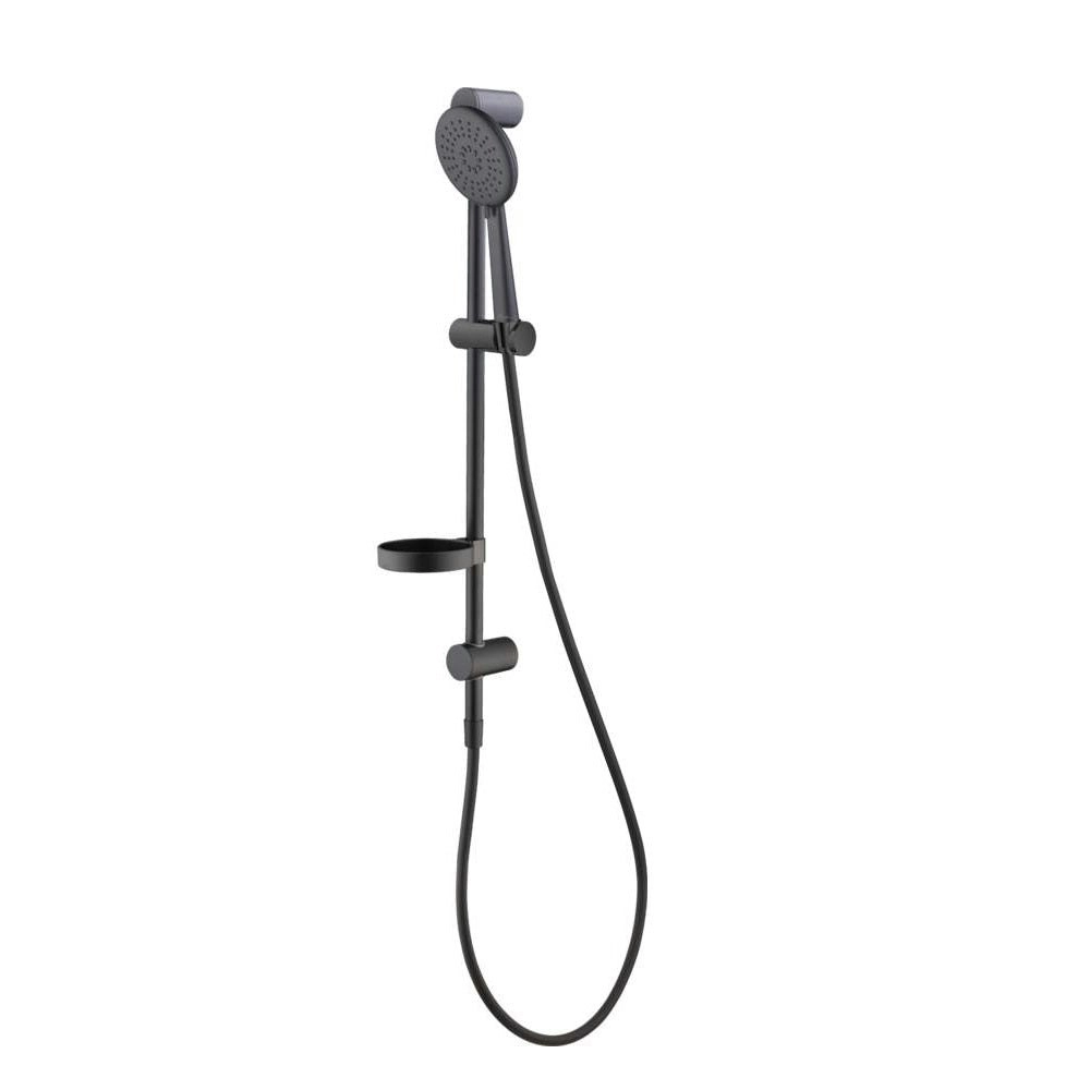 Oliveri Copenhagen Shower Rail Set Matte Black CO51580MB