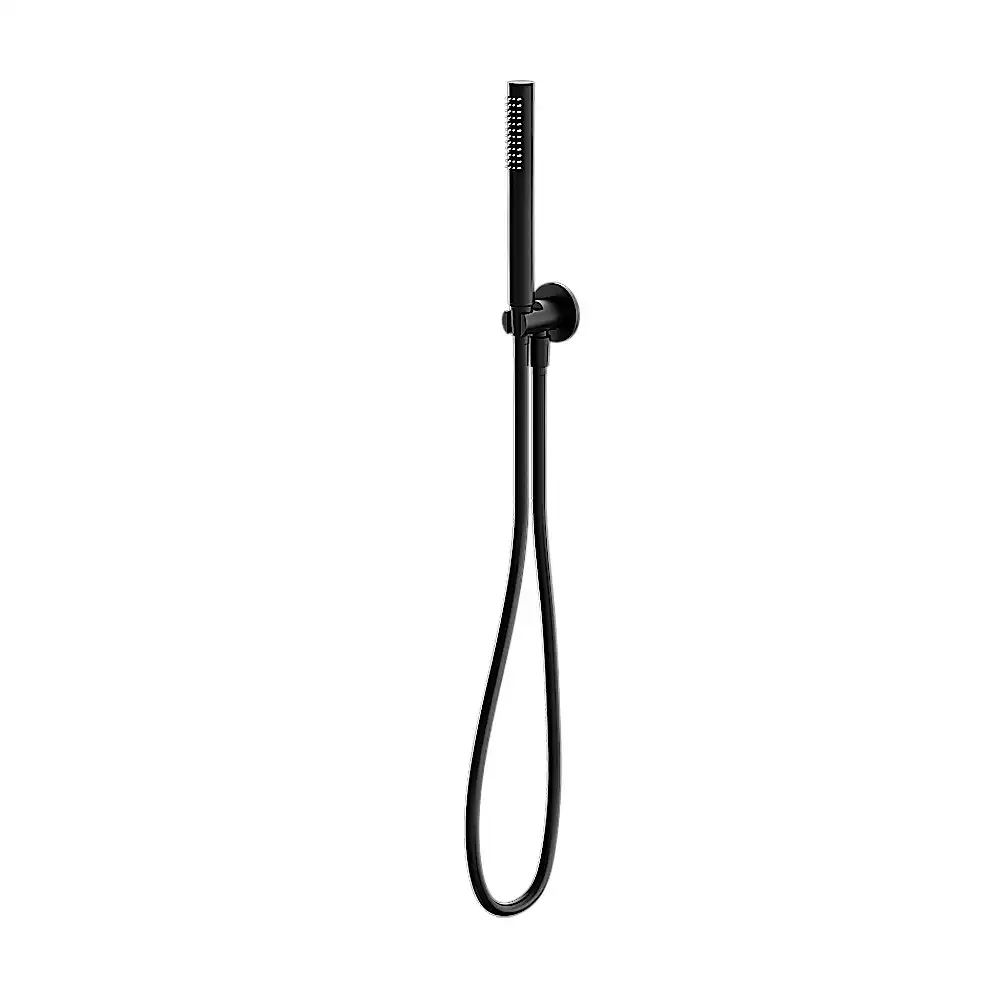 Nero Round Shower Bracket Matte Black NR307MB