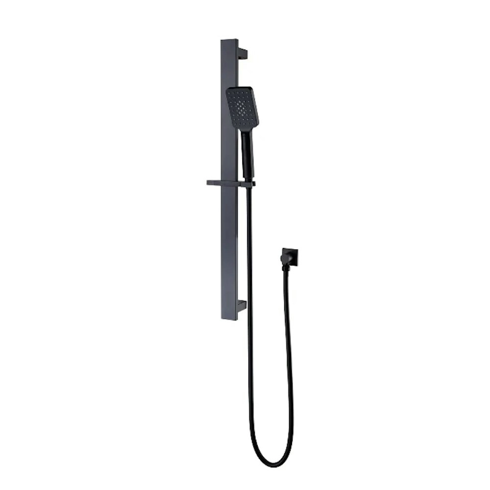 Nero Celia New Shower Rail Matte Black NR316MB