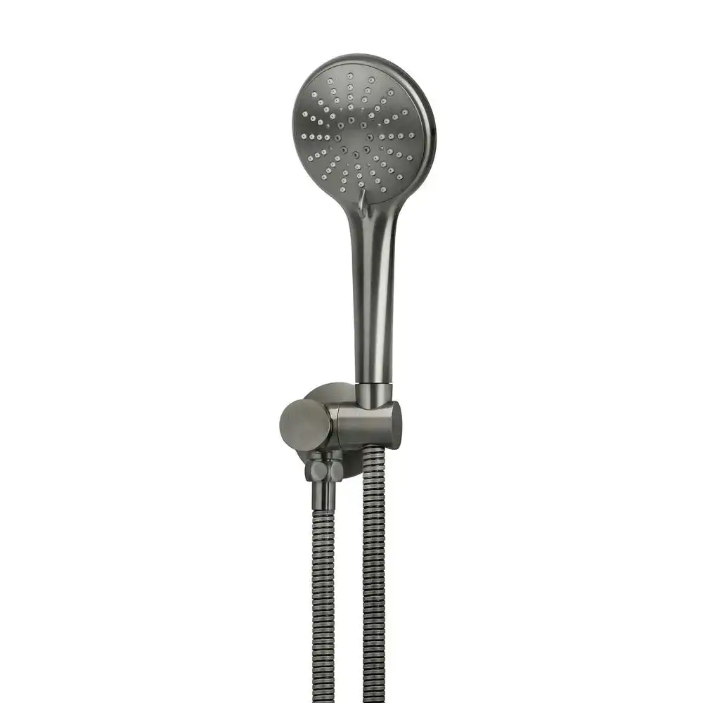 Meir Round Hand Shower on Swivel Bracket Shadow MZ06-PVDGM