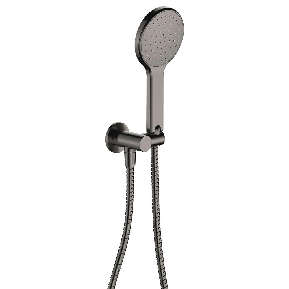 Fienza Kaya Hand Shower Round Plate Gun Metal 433201GM