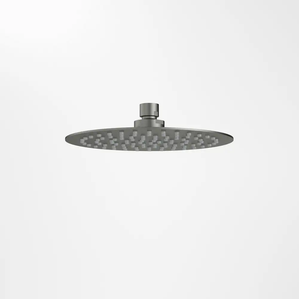 Caroma Urbane II Round Rain 200mm Gun Metal 99663GM4E