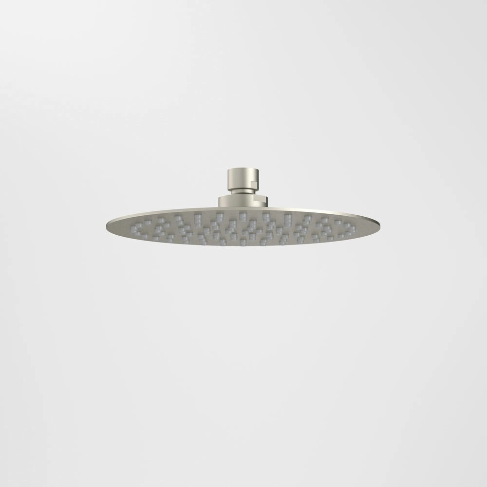 Caroma Urbane II Round Rain 200mm Brushed Nickel 99663BN4E