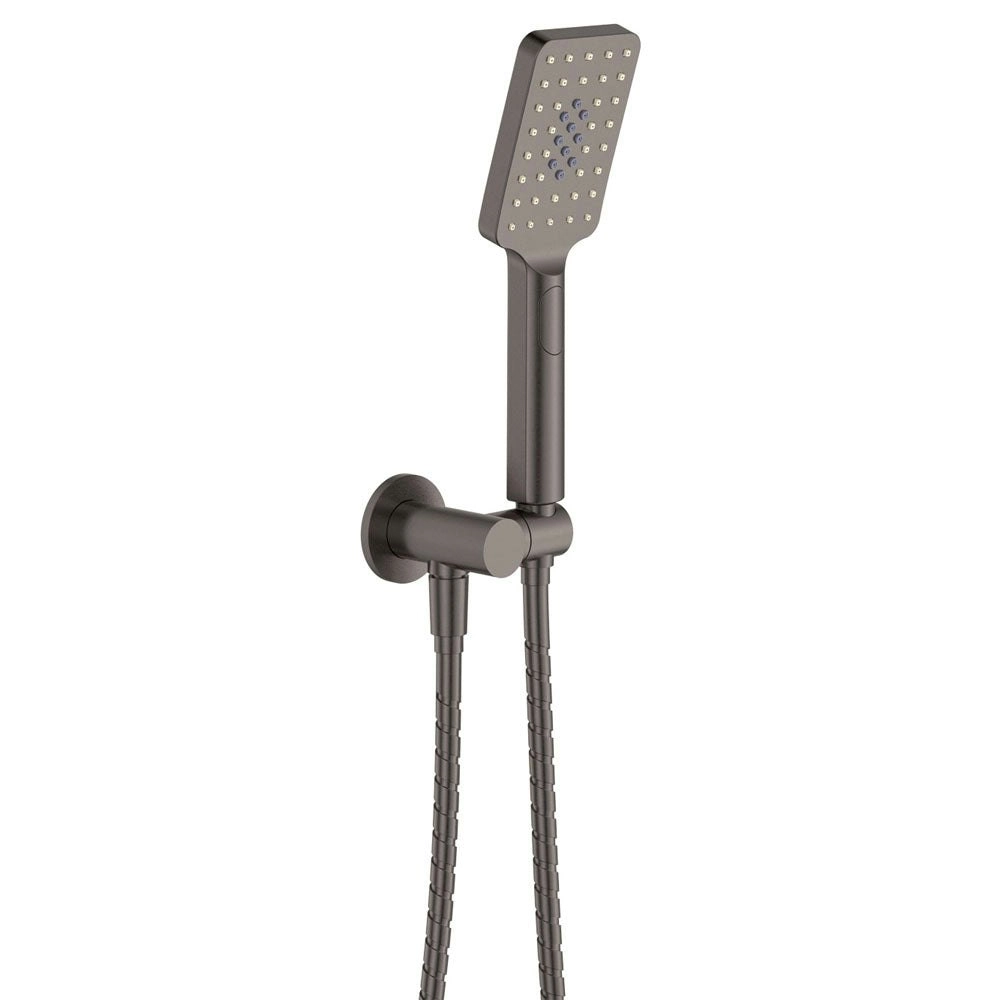 Fienza Tono Hand Shower Round Plate Gun Metal 433206GM