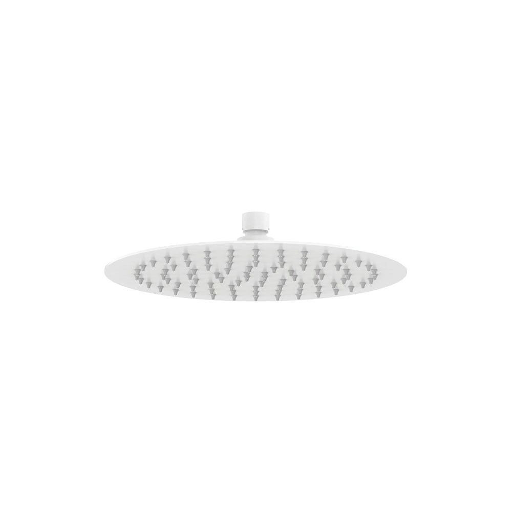 Fienza Kaya Round Shower Head Matte White 411125MW