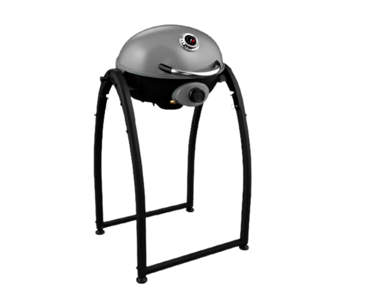 Ziggy Classic Portable Grill LPG BBQ on Stand (Gunmetal Grey)