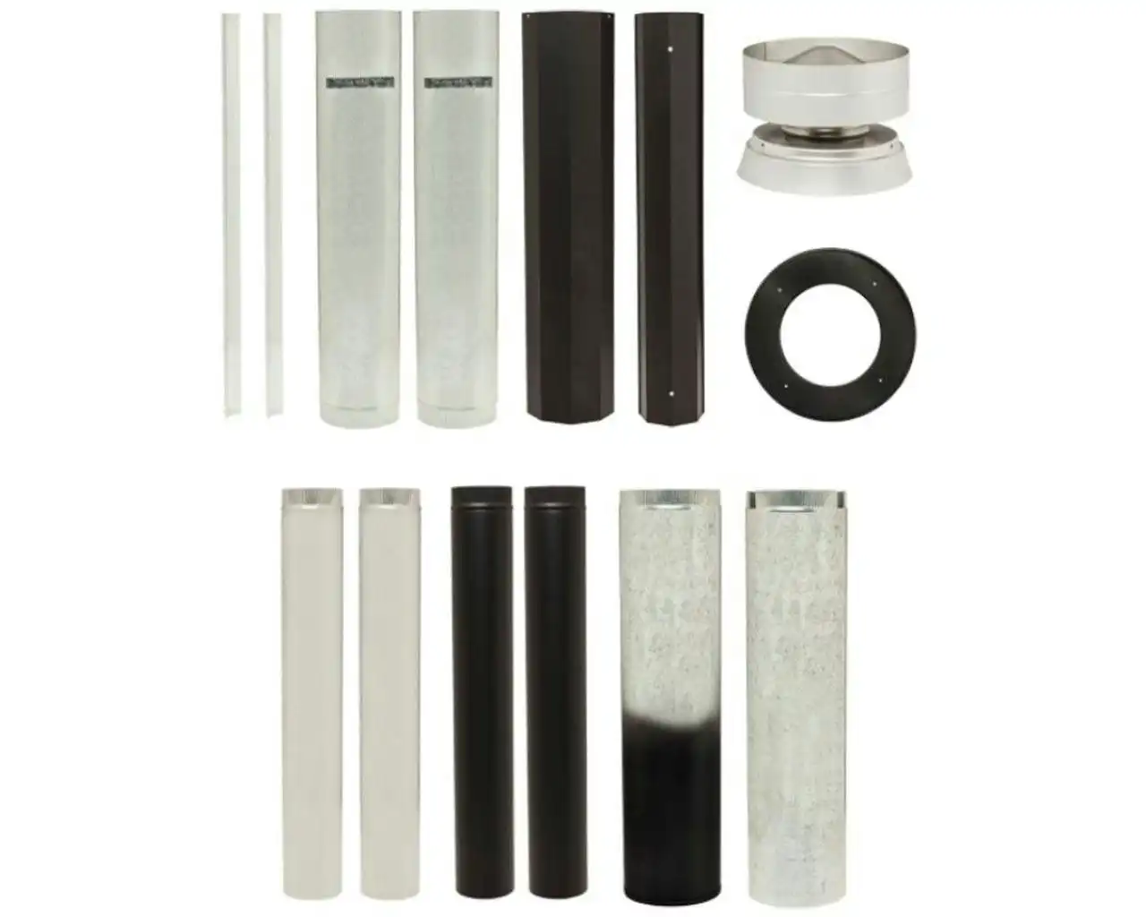 Maxiheat Standard Flue Kit - Ironbark