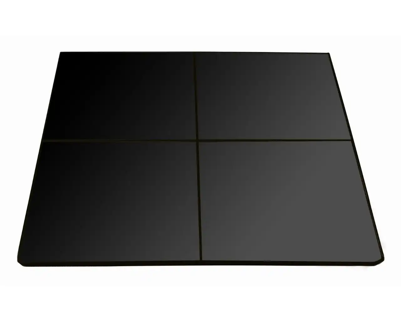 Maxiheat Square Tiled Hearth Gloss Black