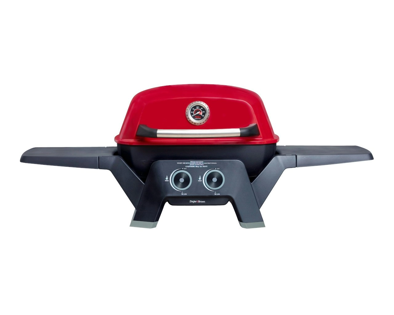 Ziggy Elite Twin Grill LPG BBQ (Chilli Red)