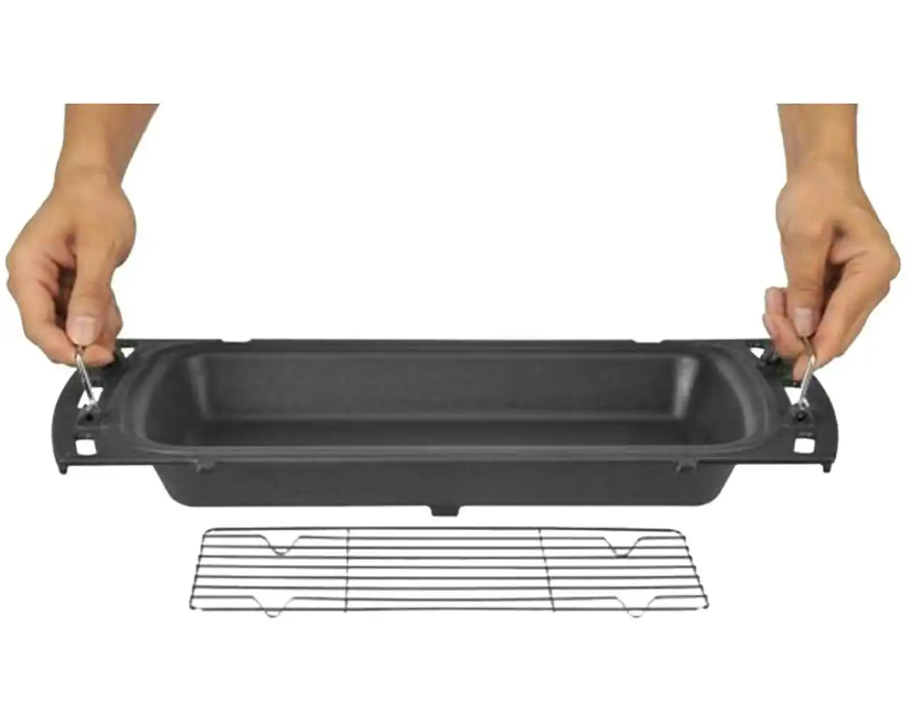 Ziegler & Brown Triple Grill Cast Iron Baking Dish (Suits Ziggy Classic)