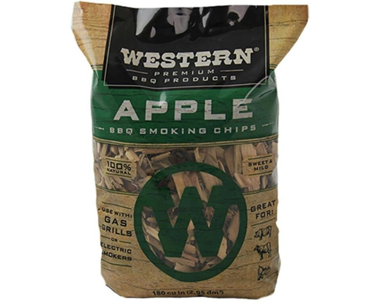 Western Premium Smoking Wood Chips - Apple