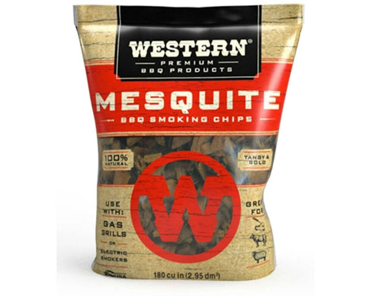 Western Premium Smoking Wood Chips - Mesquite