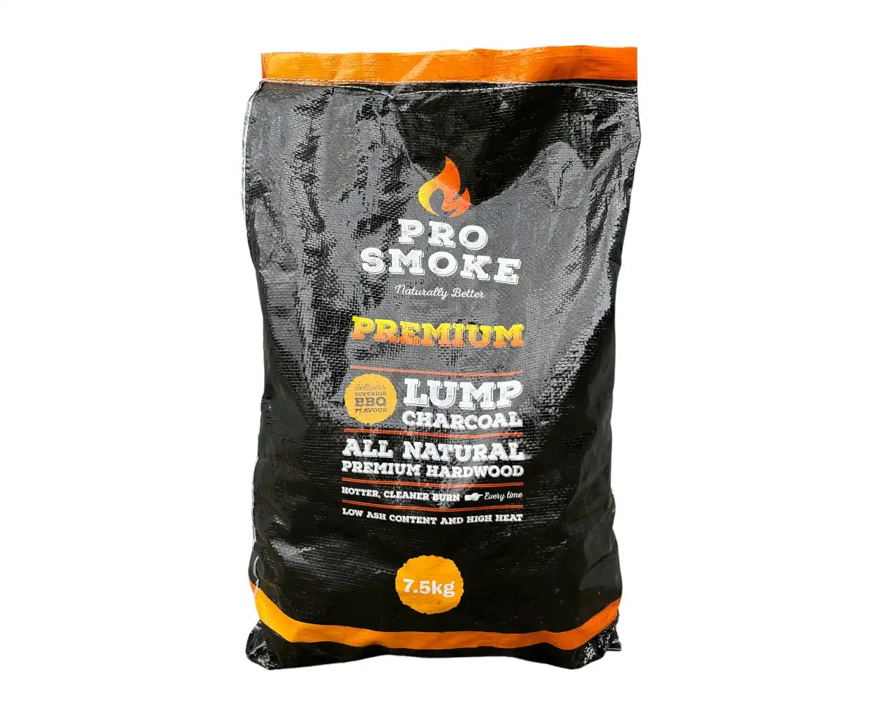 Pro Smoke Premium Hardwood Lump Charcoal 7.5kg