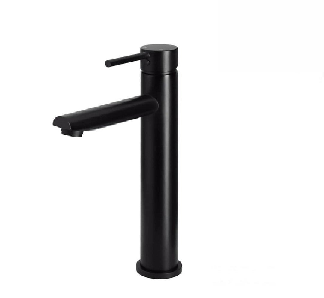 Meir Basin Vessel Mixer Round Matte Black MB04-R2