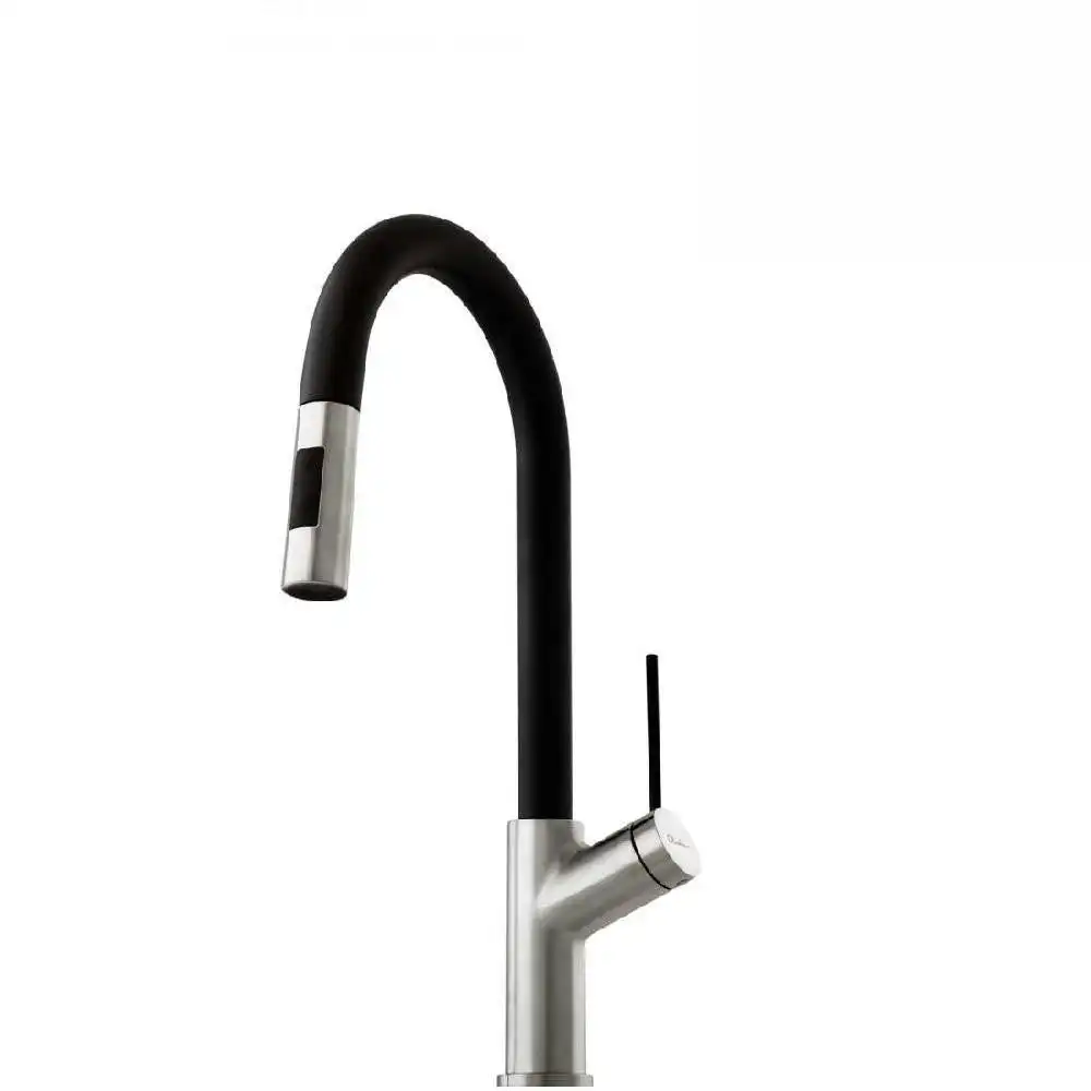 Oliveri Vilo Pull Out Spray Kitchen Mixer Brushed Chrome VT0426B