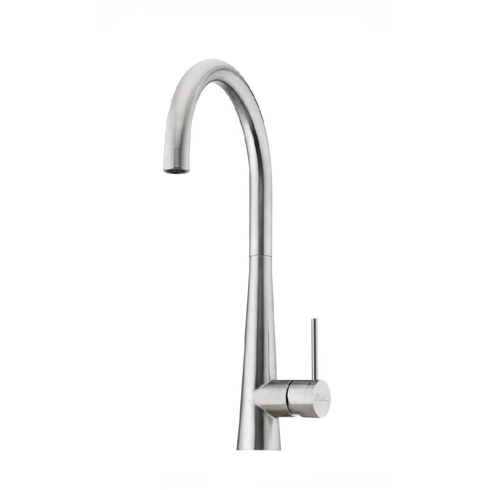 Oliveri Essente Gooseneck Sink Mixer Stainless Steel SS2520