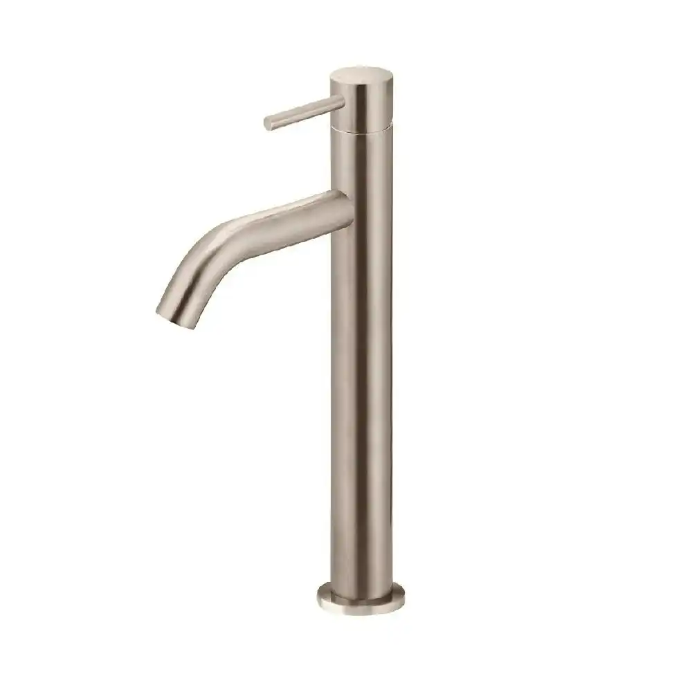 Meir Piccola Tall Basin Mixer Tap Champagne MB03XL.01-CH