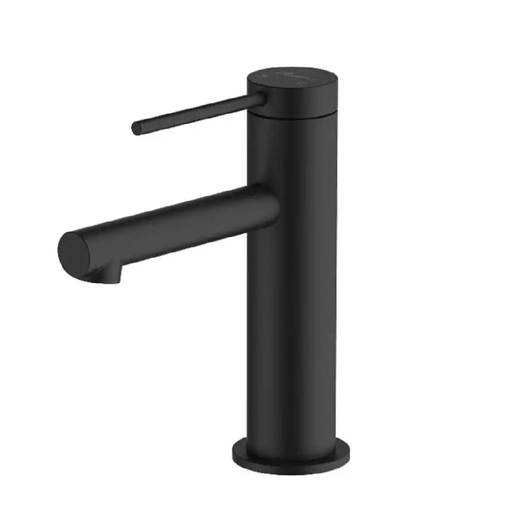 Oliveri Venice Basin Mixer Straight Matte Black VE106506MB