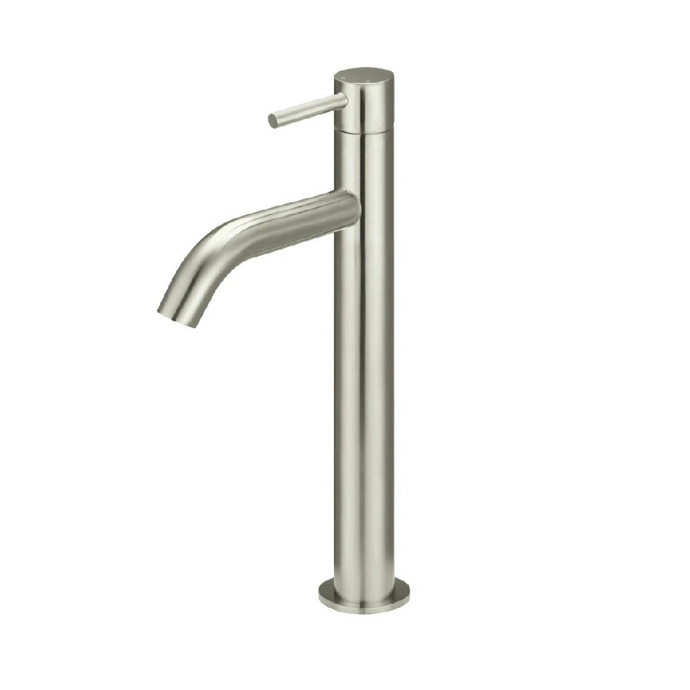 Meir Piccola Tall Basin Mixer Tap Brushed Nickel MB03XL.01-PVDBN