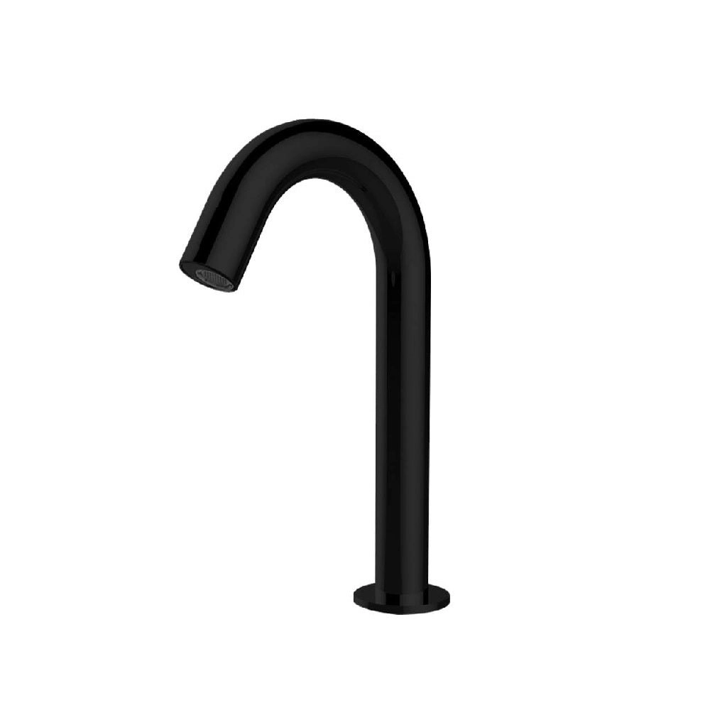 Oliveri Venice Basin Mounted Sensor Tap Matte Black VE402MB