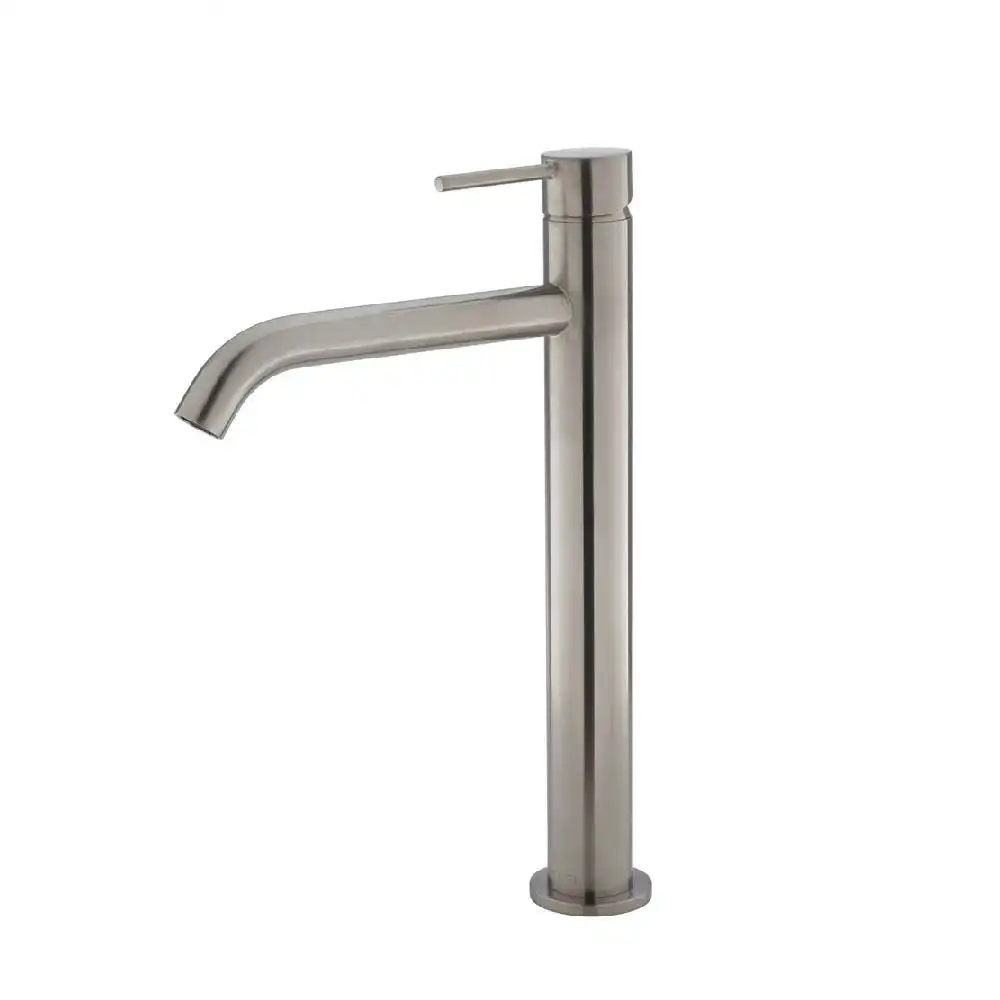 Fienza Kaya Tall Basin Mixer Brushed Nickel 228107BN