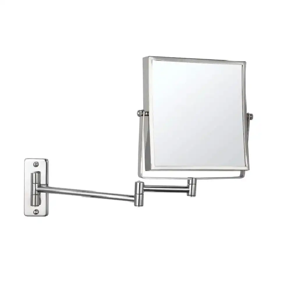 Thermogroup Ablaze Magnifying Mirror Non Lit Wall Mount 1x- 5x Chrome S15SM