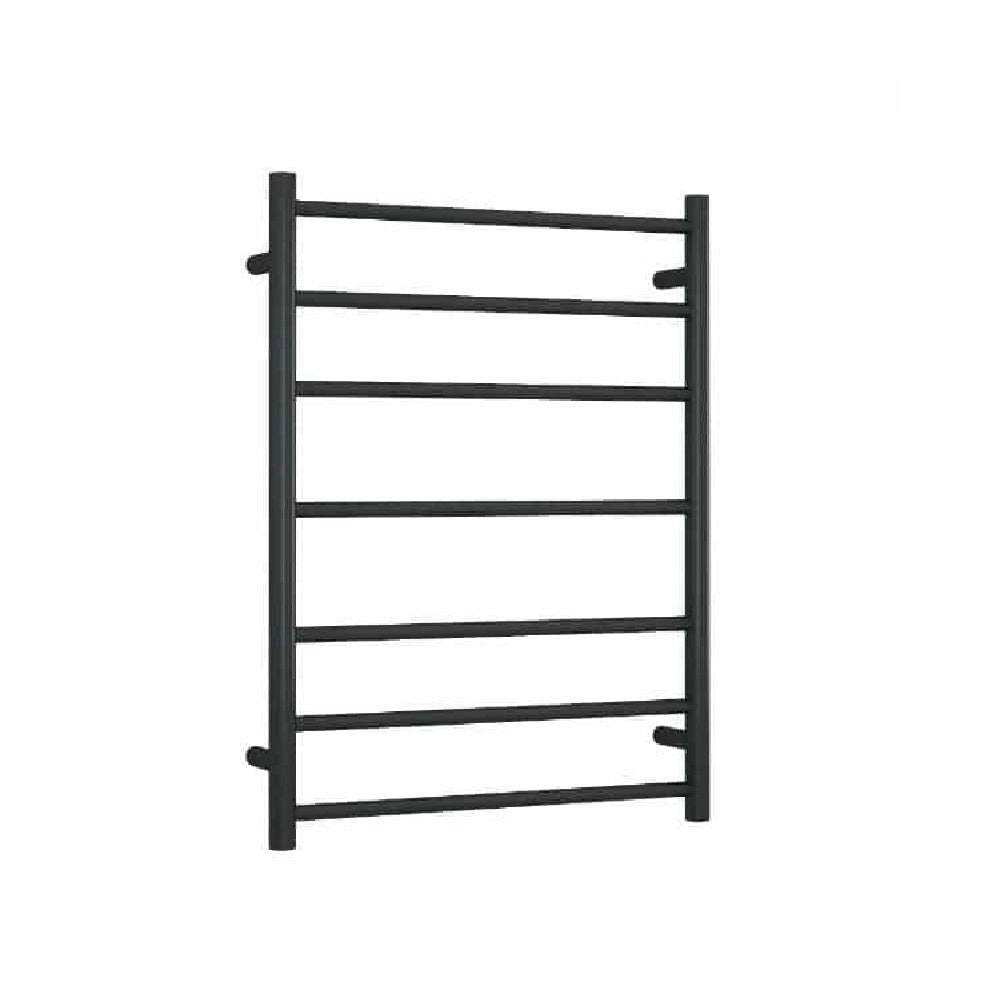 Thermogroup Heated Towel Rail Round 600mm W x 800mm H- Matte Black SR44MB