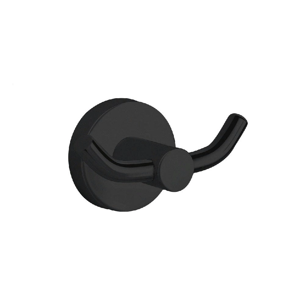 Fienza Hustle Double Robe Hook Matte Black 82504