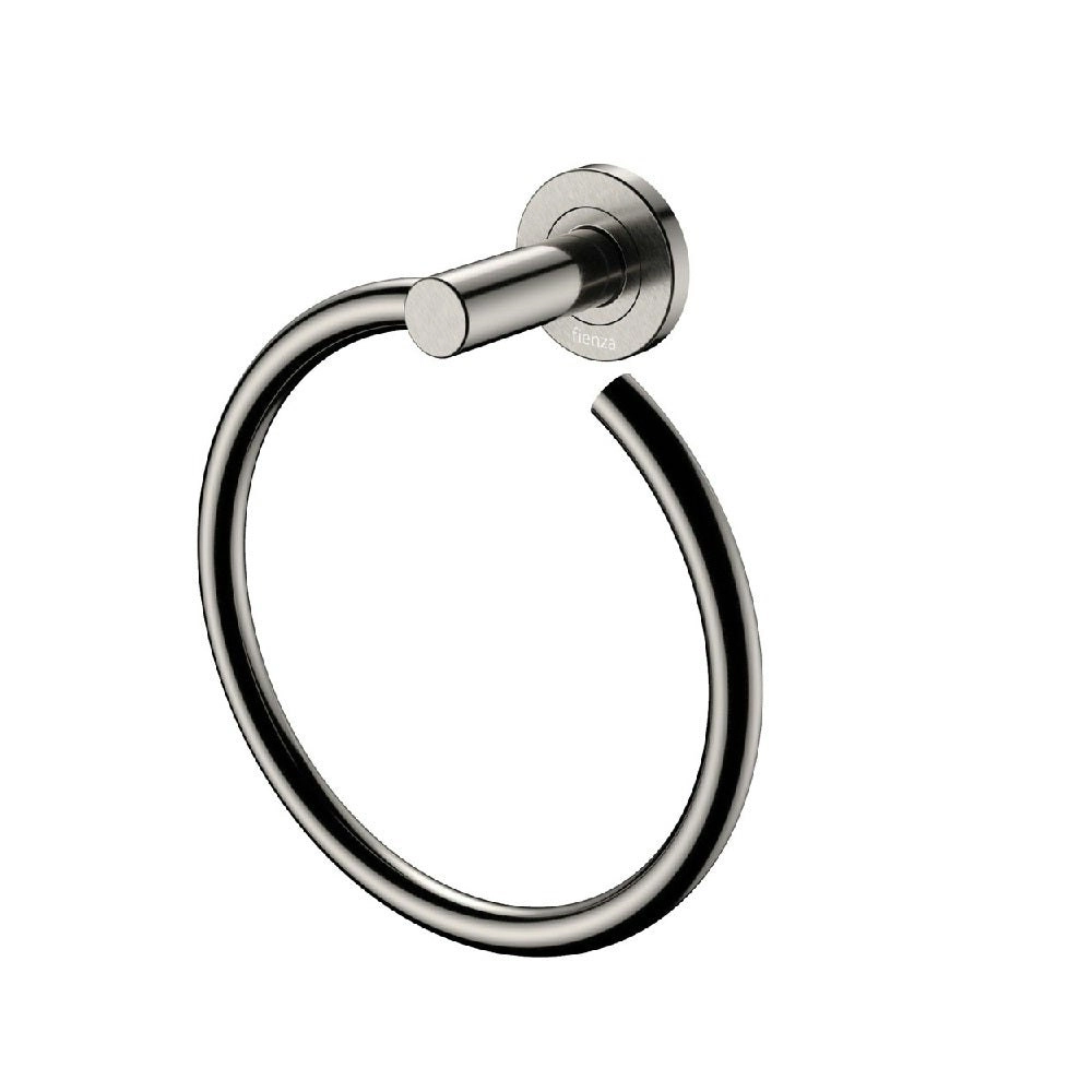 Fienza Kaya Hand Towel Ring Brushed Nickel 82802BN