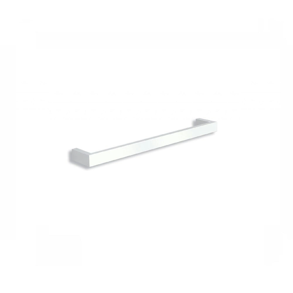 Thermogroup Square Single Rail 632x40x100mm (Heated) White DSS6W