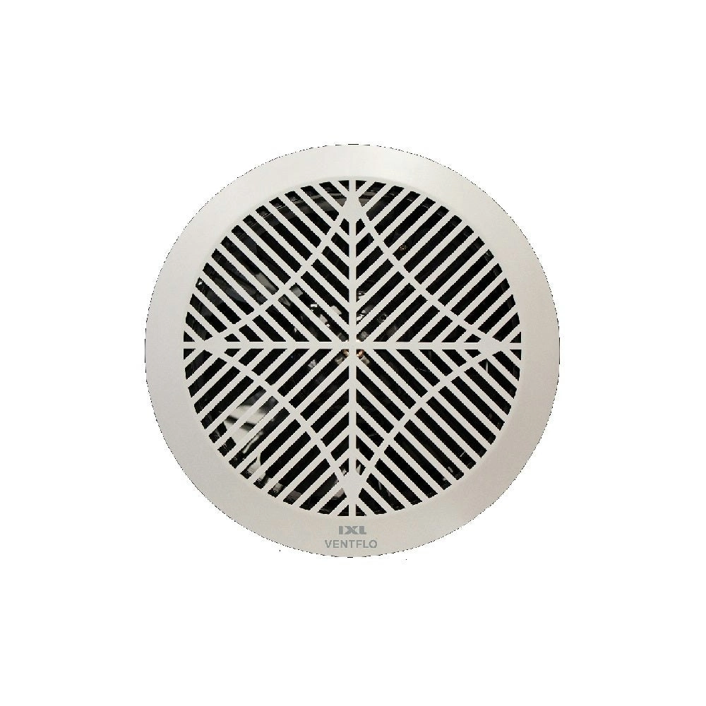 IXL Ventilation Eco Ventflo Ceiling Exhaust Fan 200mm White 10332