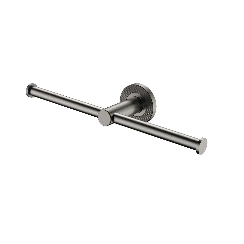 Fienza Axle Double Roll Holder Gun Metal 83109GM