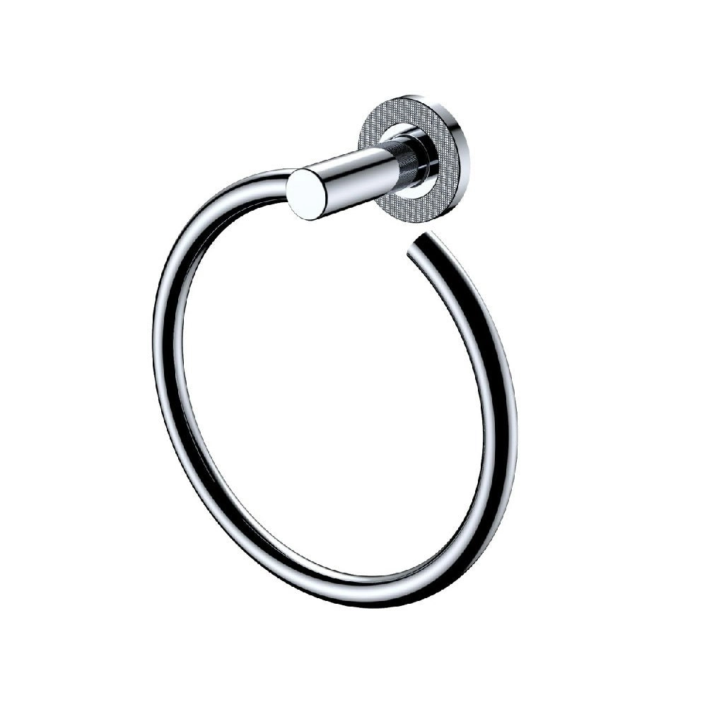 Fienza Axle Hand Towel Ring Chrome 83102