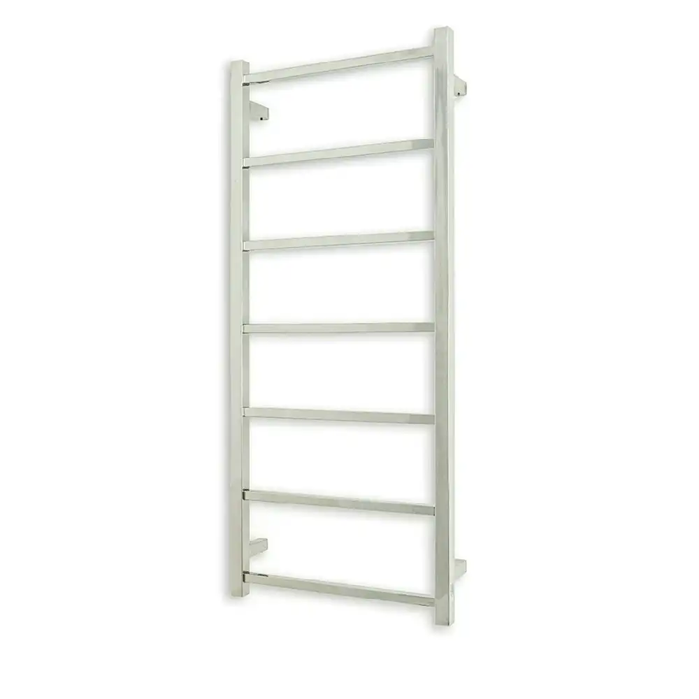 Radiant Polished 500 x 1130mm Square Non Heated Towel Rail SLTR02-500