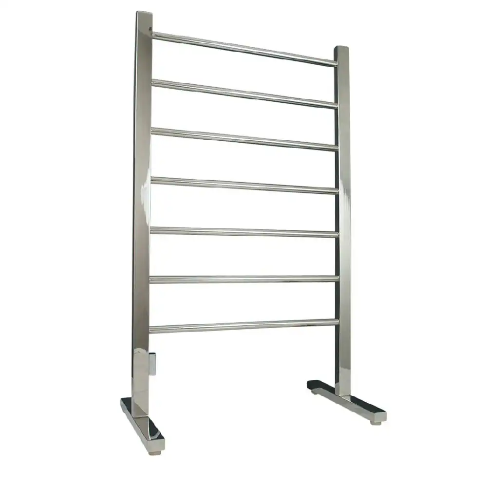 Radiant Polished 600 x 1000mm Free Standing Heated Towel Rail  FSTR01