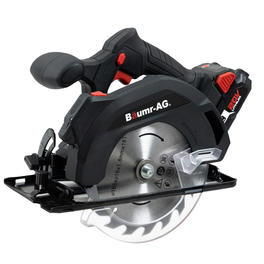 Baumr-AG CS3 20V SYNC Cordless Circular Saw with Battery and Fast Charger Kit