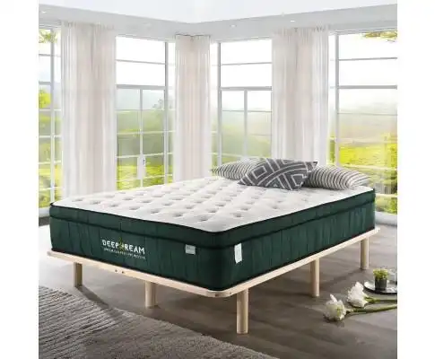 Deep Dream Green Tea Cool Gel Memory Foam Mattress 36cm 5 Zone