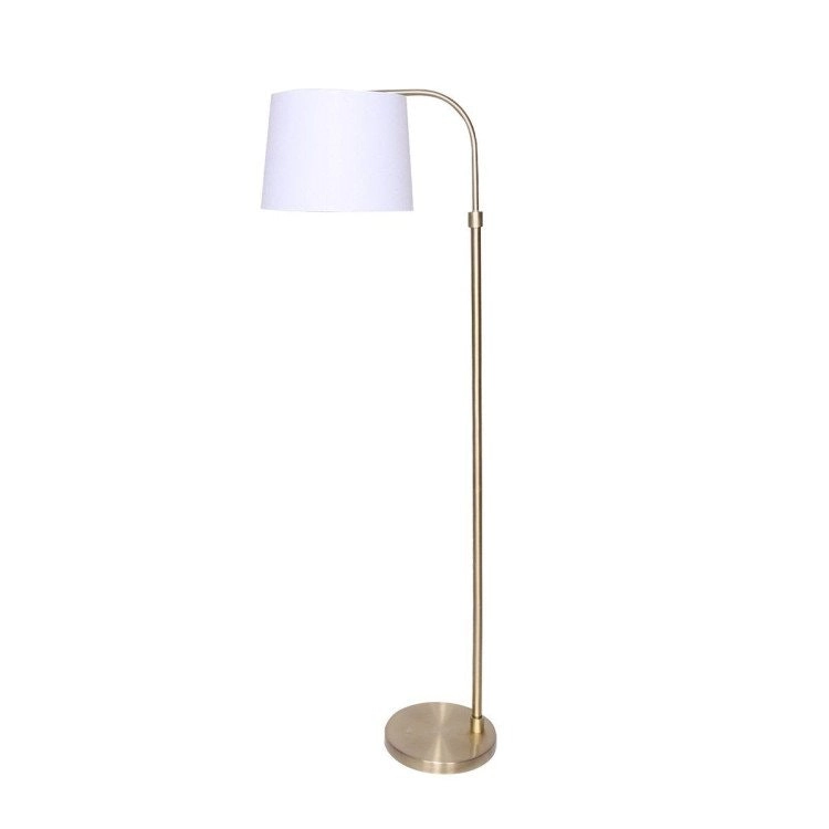 Sarantino Height Adjustable Metal Floor Lamp