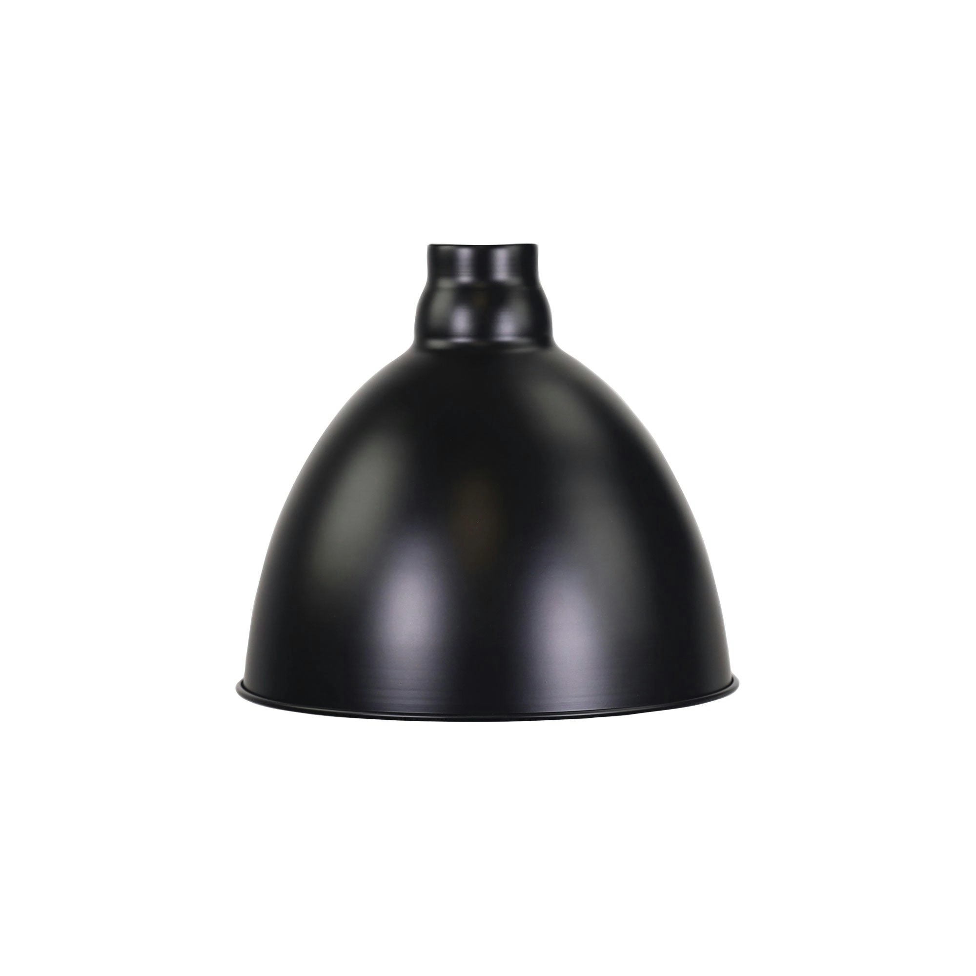 DAWSON.25 25cm Black Barn Style Metal Shade