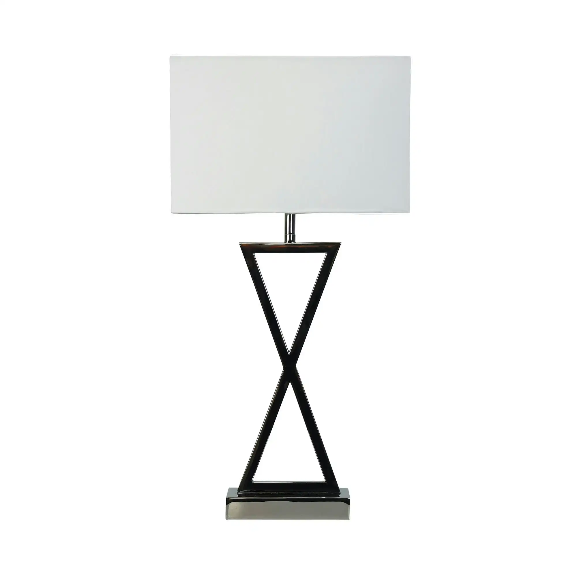 KIZZ Chrome Complete Bedside Lamp