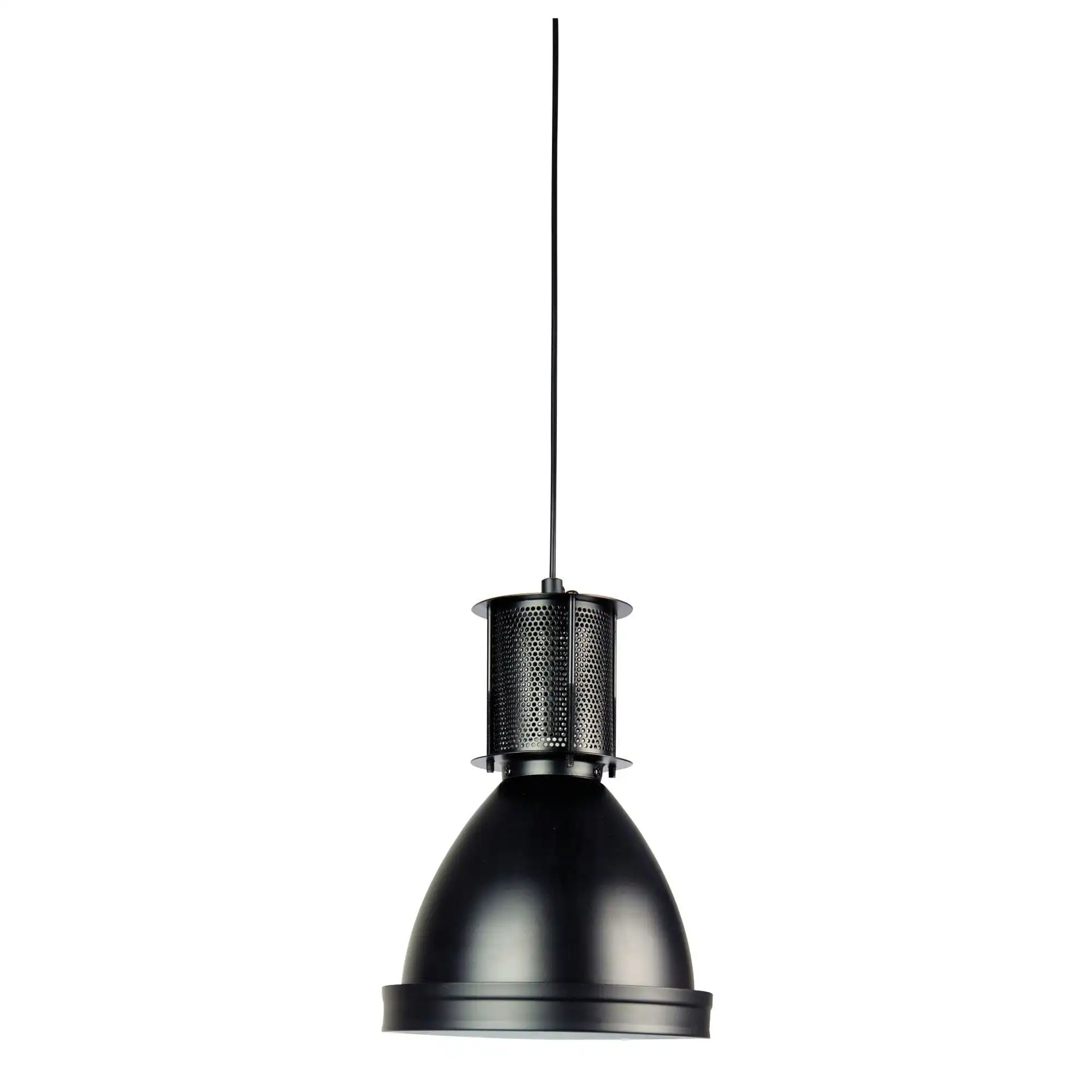 BAY.27 Pendant Light Black Retro Industrial Single Pendant